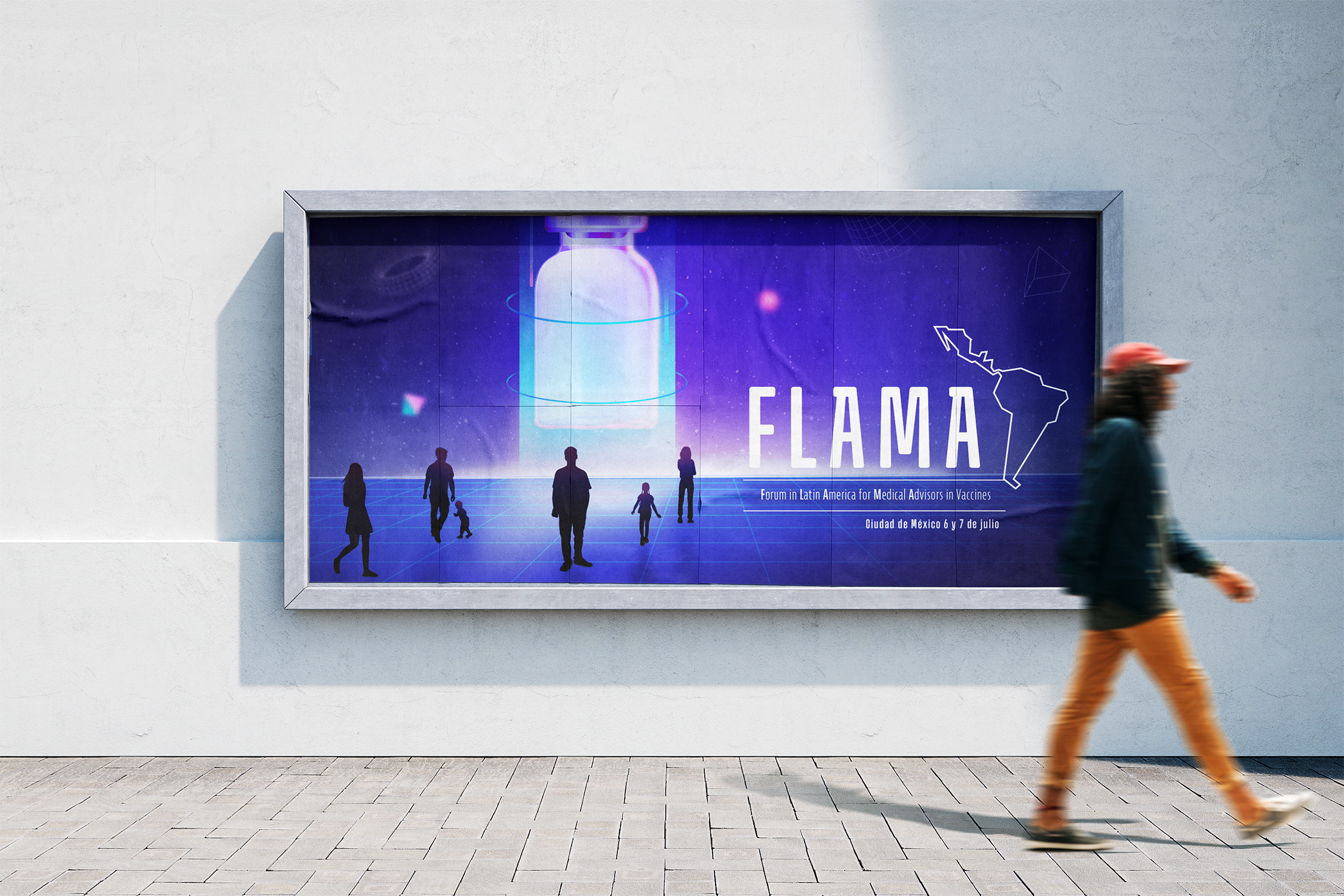 FLAMA Billboard Mockup