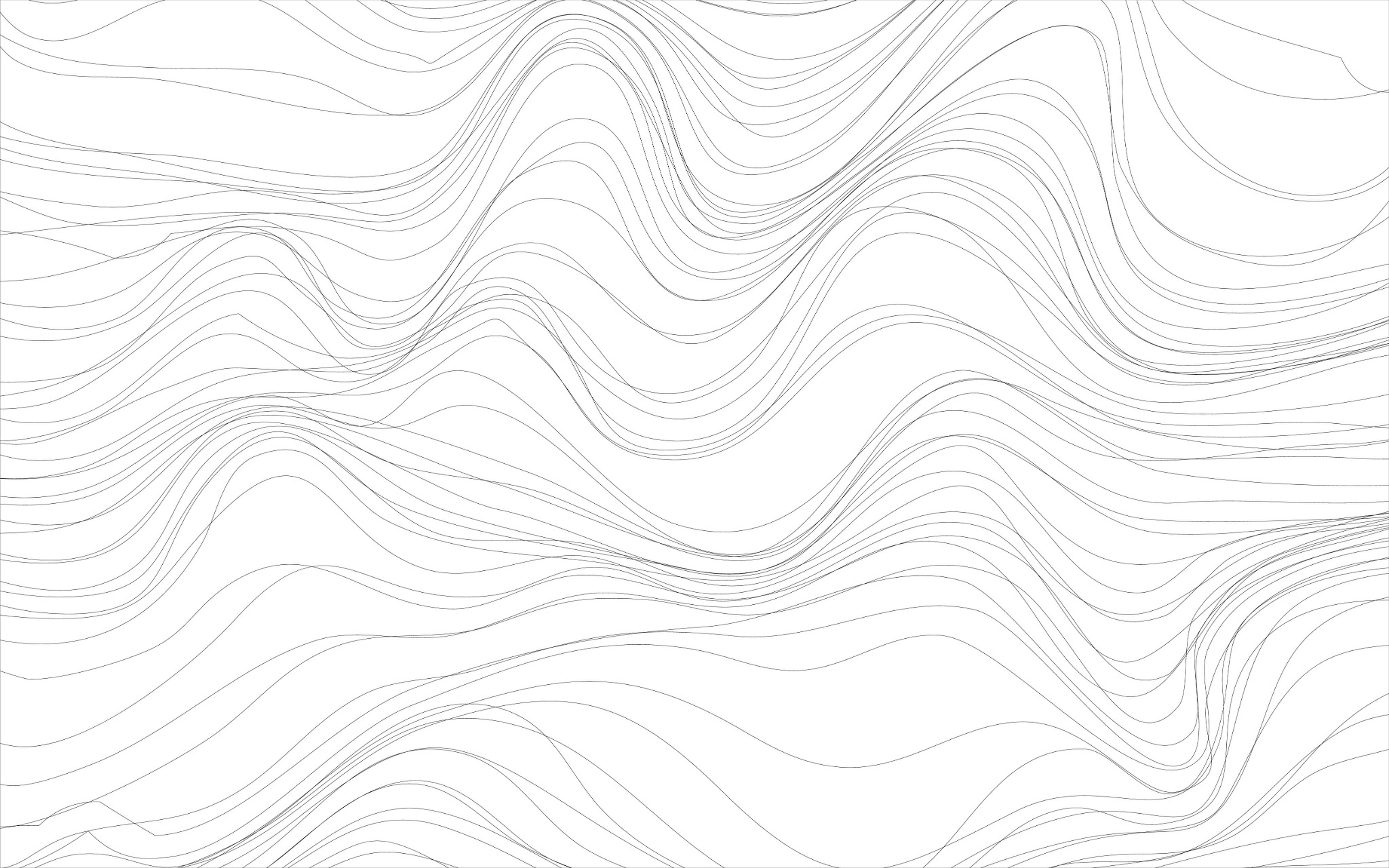 Background Waves Pattern